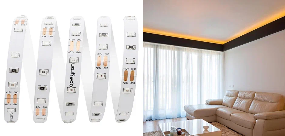 Светодиодная лента 4,8W/m 60LED/m 2835SMD желтый 5M Светодиодная лента 4,8W/m 60LED/m 2835SMD желтый 5M - Loft-Concept в Твери