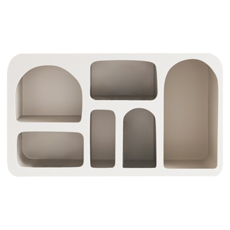 Стеллаж Cave Pastel Console Cabinet Бежевый Стеллаж Cave Pastel Console Cabinet Бежевый в Твери | Loft Concept