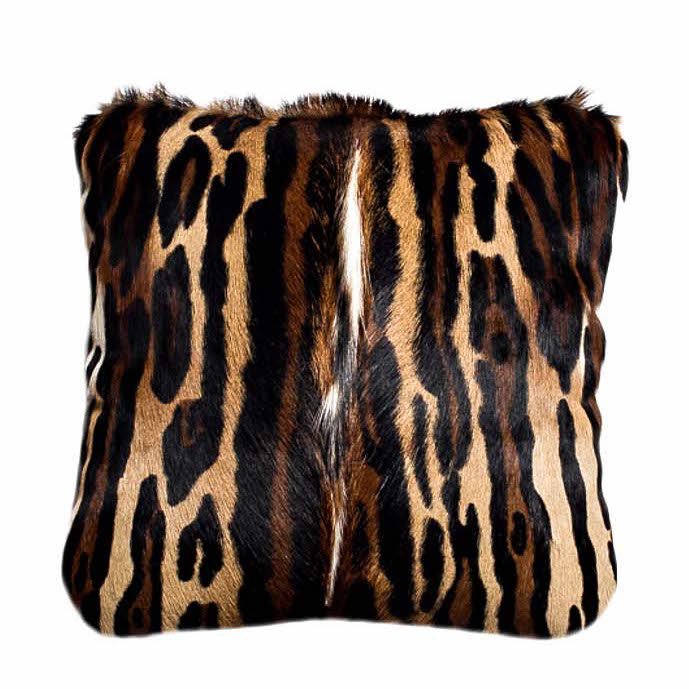 Подушка меховая Ocelot Коричневый Подушка меховая Ocelot Коричневый в Твери | Loft Concept