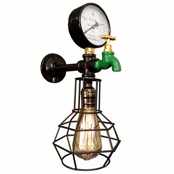 Бра Wall Lamp Manometer and Green water tap Бра Wall Lamp Manometer and Green water tap в Твери | Loft Concept