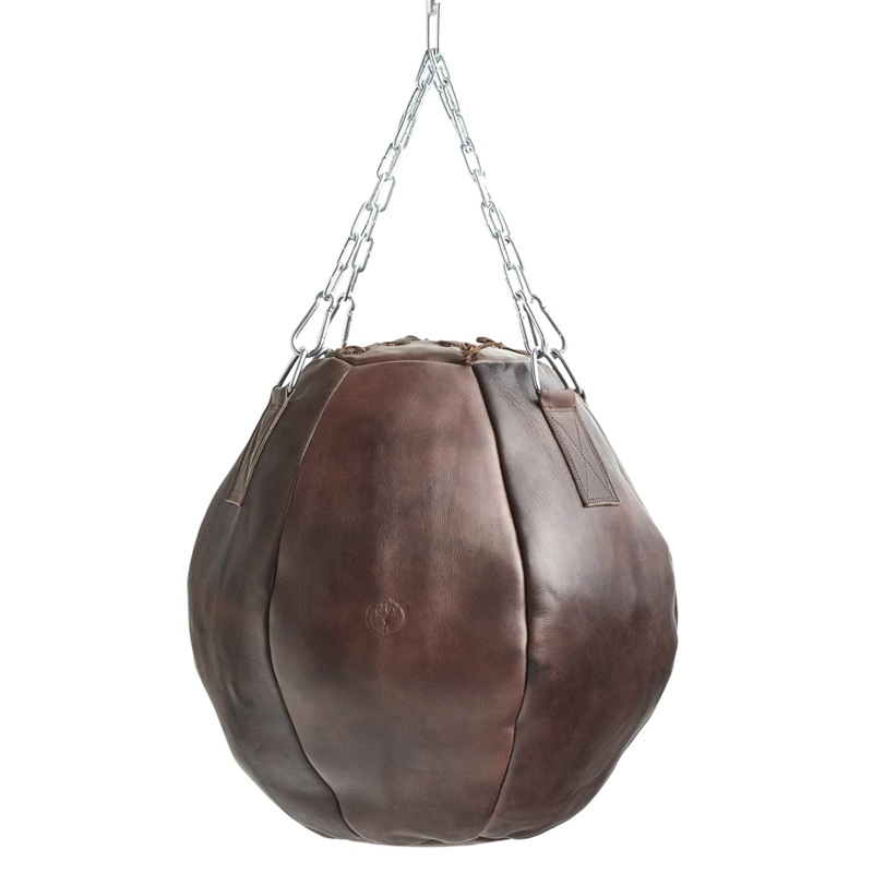 Боксерская груша HERITAGE BROWN LEATHER WRECKING BALL Коричневый винтаж в Твери | Loft Concept 