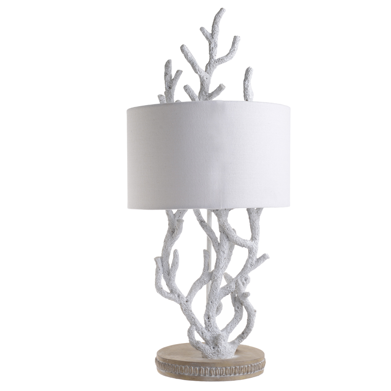 Настольная лампа Coral Decor Table lamp Белый Настольная лампа Coral Decor Table lamp Белый в Твери | Loft Concept