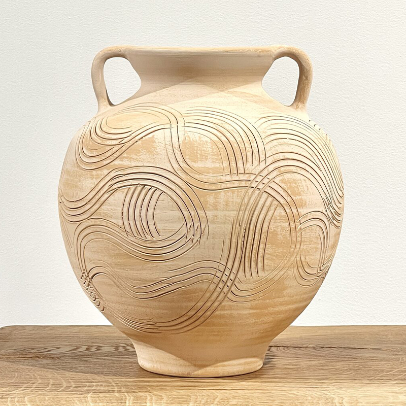 Ваза Valeria Vase Бежевый Ваза Valeria Vase Бежевый в Твери | Loft Concept