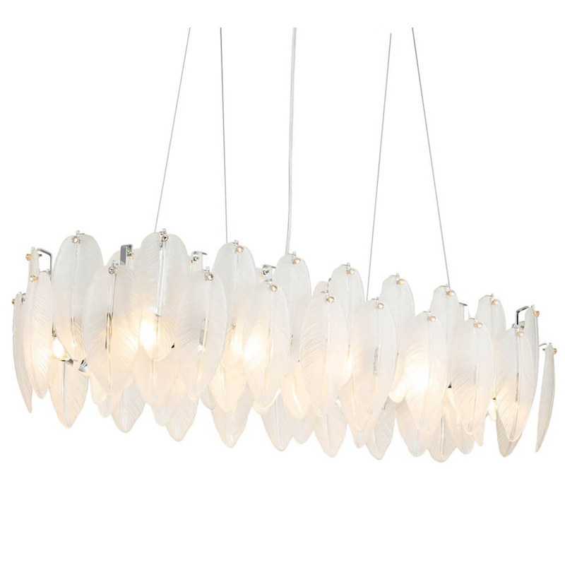 Люстра Bud Petals Chandelier Chrome Line Хром Люстра Bud Petals Chandelier Chrome Line Хром в Твери | Loft Concept