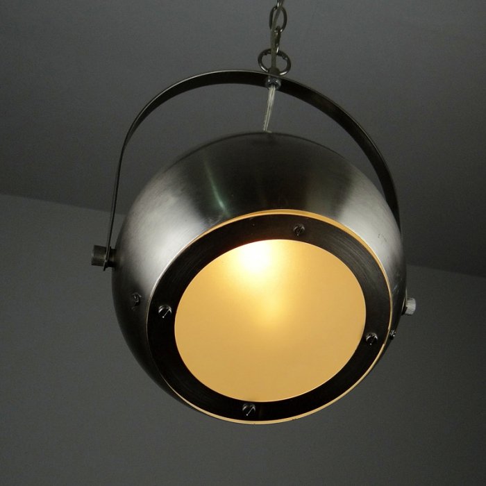 Подвесной светильник Loft Industrial restaurant lamp Серебряный Подвесной светильник Loft Industrial restaurant lamp Серебряный в Твери | Loft Concept