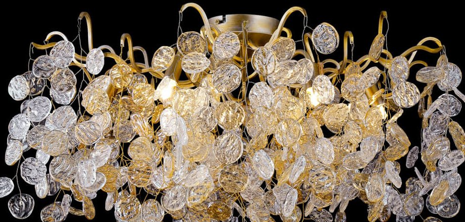 Потолочный светильник FAIRYTREE Chandelier Gold 8 Потолочный светильник FAIRYTREE Chandelier Gold 8 - Loft-Concept в Твери