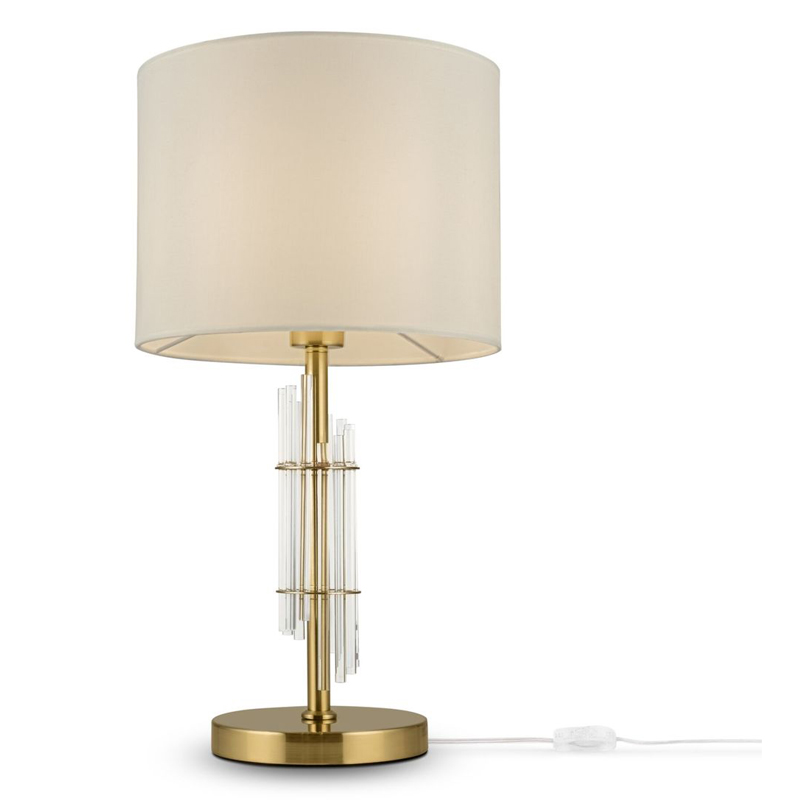 Настольная лампа Aldrich light Table Lamp Латунь Белый Настольная лампа Aldrich light Table Lamp Латунь Белый в Твери | Loft Concept