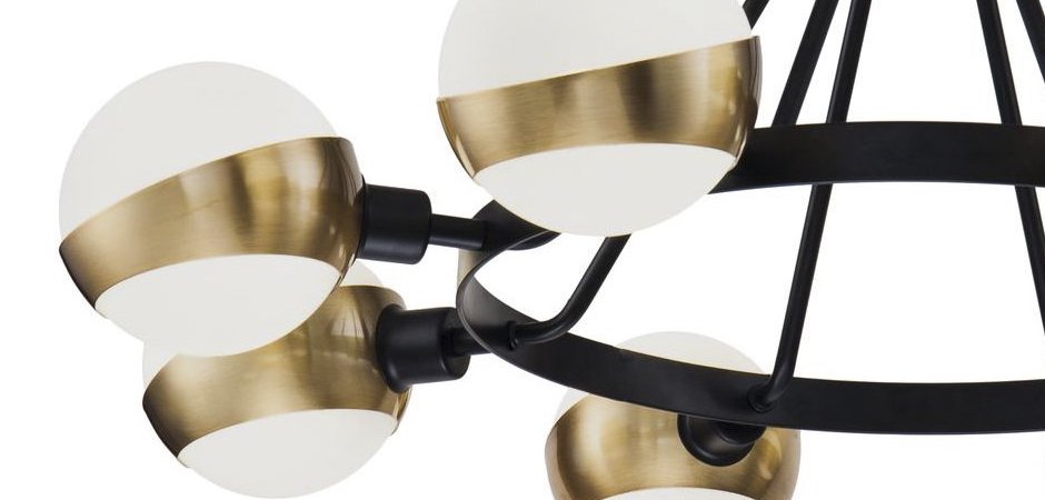 Люстра Hold Ball Brass Chandelier 8 Люстра Hold Ball Brass Chandelier 8 - Loft-Concept в Твери