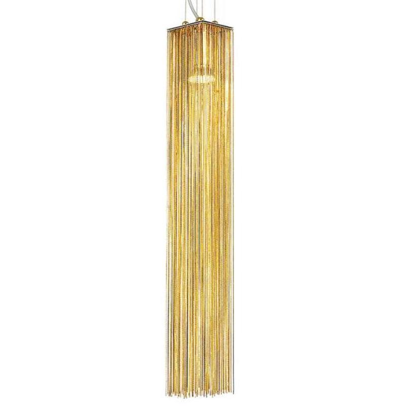 Подвесной светильник Atlantis Chain Gold One Золотой в Твери | Loft Concept 