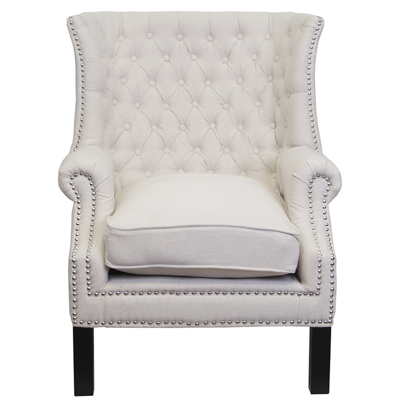 Кресло Charlie Armchair beige flax Светло-бежевый Кресло Charlie Armchair beige flax Светло-бежевый в Твери | Loft Concept
