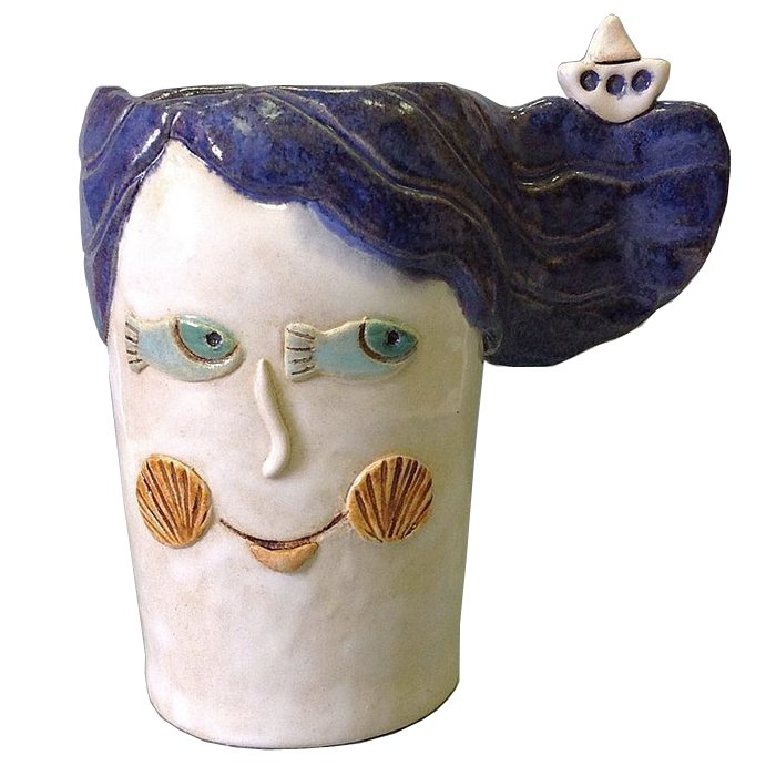 Ваза Marine serene Vase Бежево-серый Ваза Marine serene Vase Бежево-серый в Твери | Loft Concept