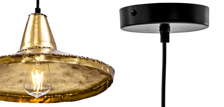 Подвесной светильник Rough Gold Pendant II Подвесной светильник Rough Gold Pendant II - Loft-Concept в Твери