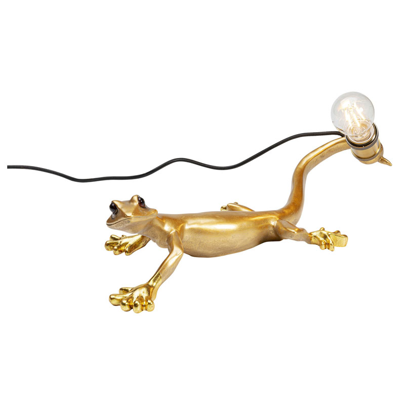 Настольная лампа Lizard Table Lamp Золотой Настольная лампа Lizard Table Lamp Золотой в Твери | Loft Concept
