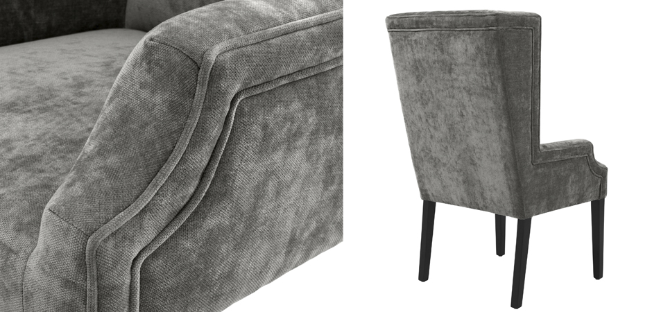 Стул Eichholtz Dining Chair Tempio grey Стул Eichholtz Dining Chair Tempio grey - Loft-Concept в Твери