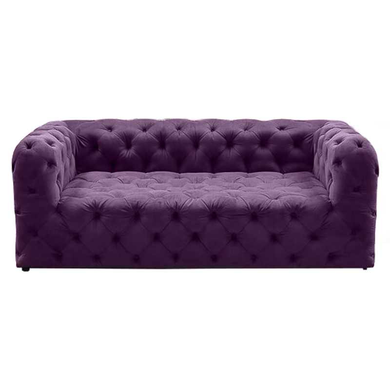 Диван Soho tufted purple velor Фиолетовый Диван Soho tufted purple velor Фиолетовый в Твери | Loft Concept