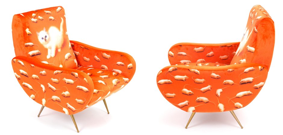 Кресло Seletti Armchair Kitten Кресло Seletti Armchair Kitten - Loft-Concept в Твери