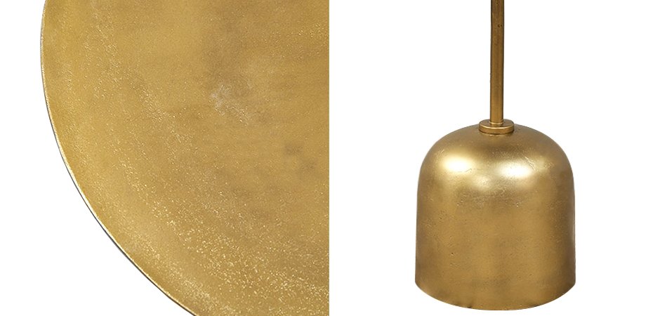 Приставной стол металлический Gold Приставной стол металлический Gold - Loft-Concept в Твери