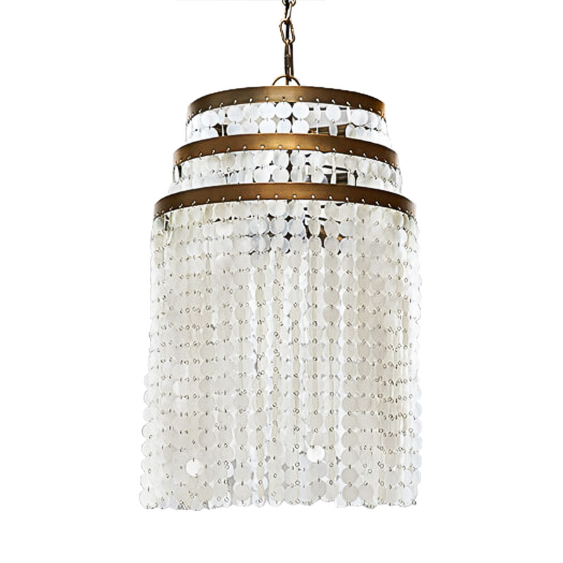 Люстра Potier Chandeliers Латунь Белый Люстра Potier Chandeliers Латунь Белый в Твери | Loft Concept