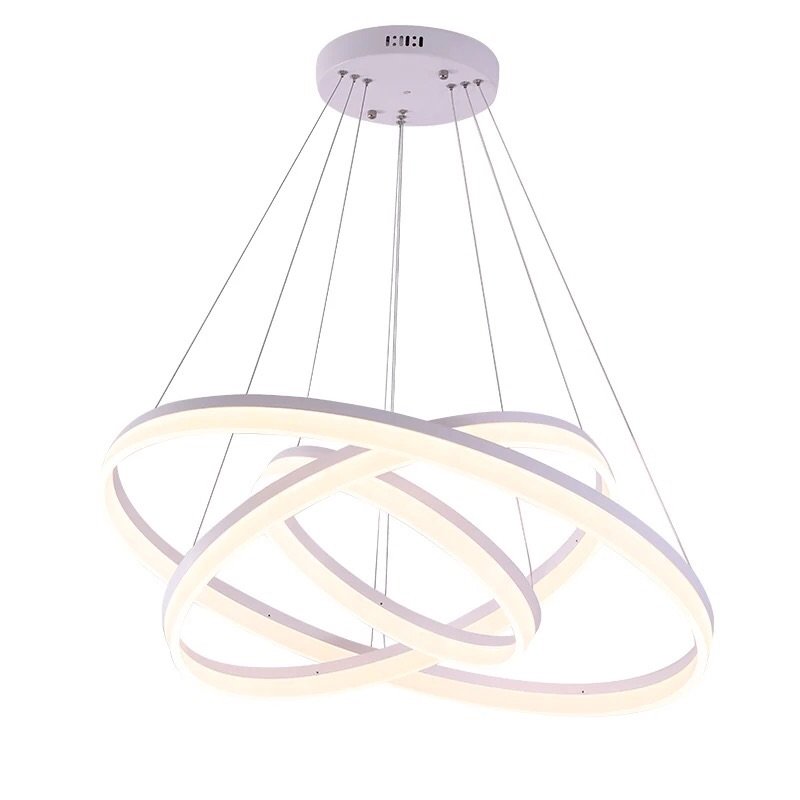 Люстра Chandeliers Rings White Белый Люстра Chandeliers Rings White Белый в Твери | Loft Concept