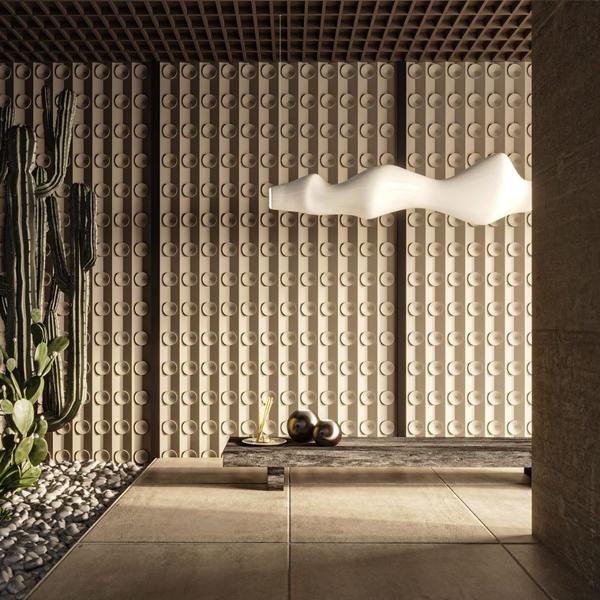 Гипсовая 3D Панель OCTOPUS Гипсовая 3D Панель OCTOPUS в Твери | Loft Concept