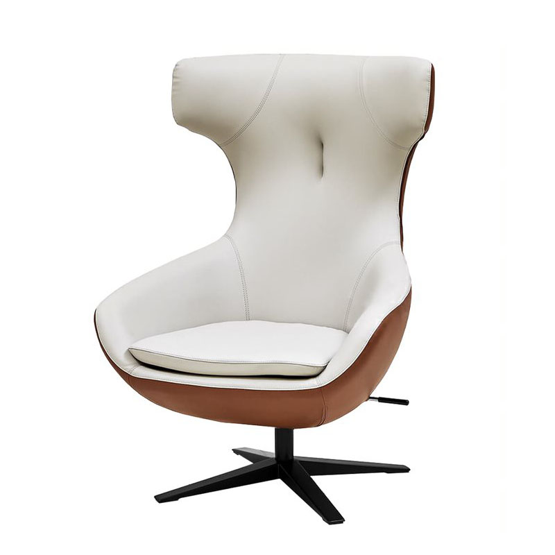 Кресло Alessio Chair Коричневый Белый Кресло Alessio Chair Коричневый Белый в Твери | Loft Concept