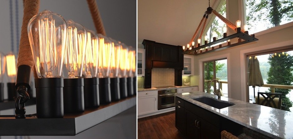 Люстра Square Large Loft Rope Light Люстра Square Large Loft Rope Light - Loft-Concept в Твери