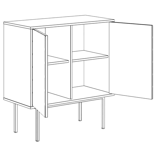 Шкаф-буфет с зеркальным декором Serena Cupboard Шкаф-буфет с зеркальным декором Serena Cupboard в Твери