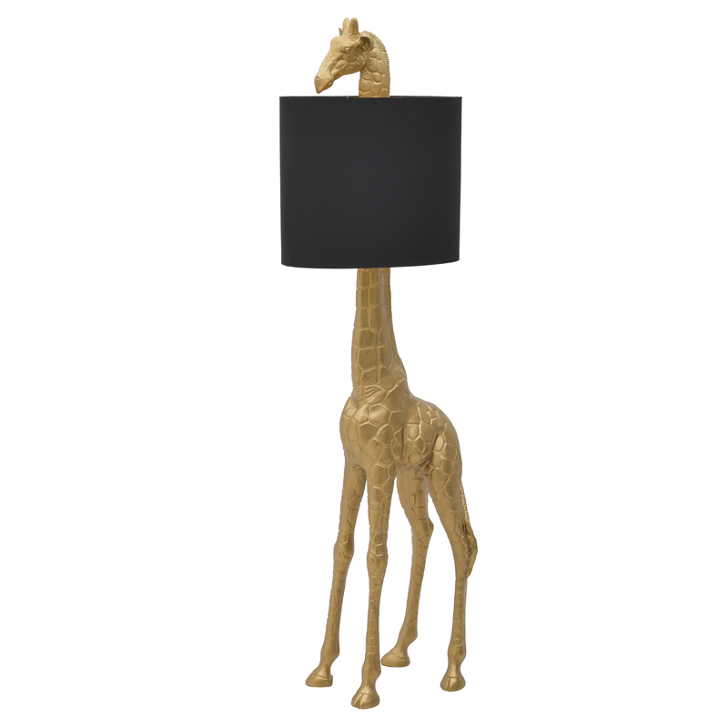 Торшер Golden Giraffe Floor lamp Черный Золотой в Твери | Loft Concept 