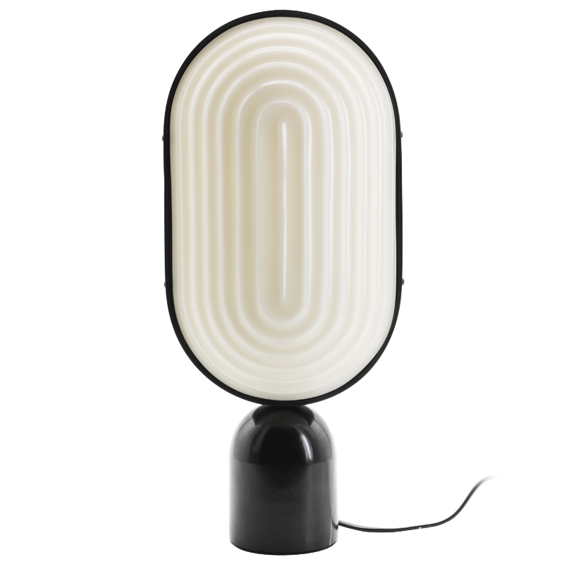 Настольная лампа Rosetta Table Lamp Черный Белый Настольная лампа Rosetta Table Lamp Черный Белый в Твери | Loft Concept