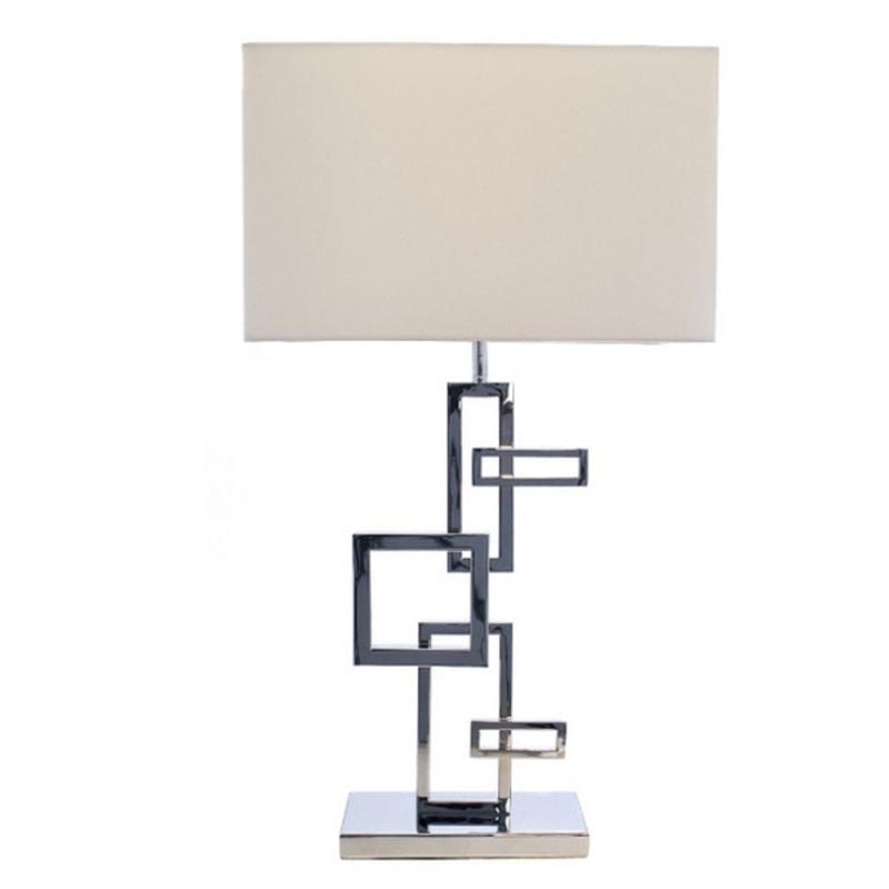 Настольная лампа Rowena Table Lamp Хром Настольная лампа Rowena Table Lamp Хром в Твери | Loft Concept