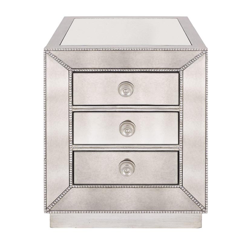 Тумба Blasco Mirrored Nightstand Зеркало Тумба Blasco Mirrored Nightstand Зеркало в Твери | Loft Concept