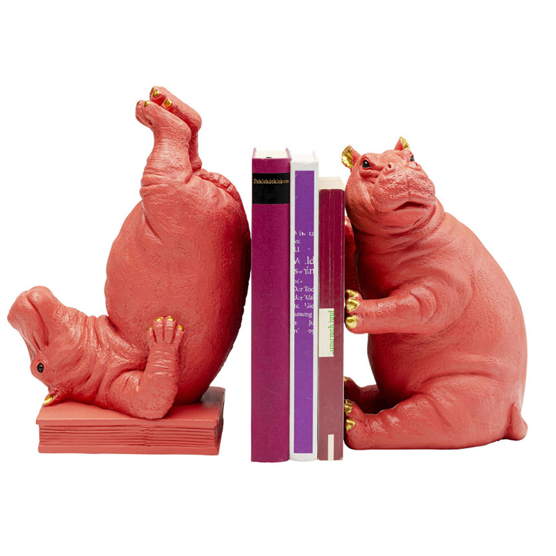 Держатель для книг Red Hippos Красный Держатель для книг Red Hippos Красный в Твери | Loft Concept