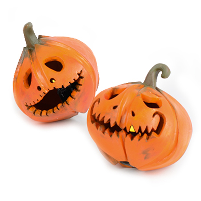Аксессуар для Хэллоуина Two Pumpkins set 2 Зеленый Оранжевый Аксессуар для Хэллоуина Two Pumpkins set 2 Зеленый Оранжевый в Твери | Loft Concept