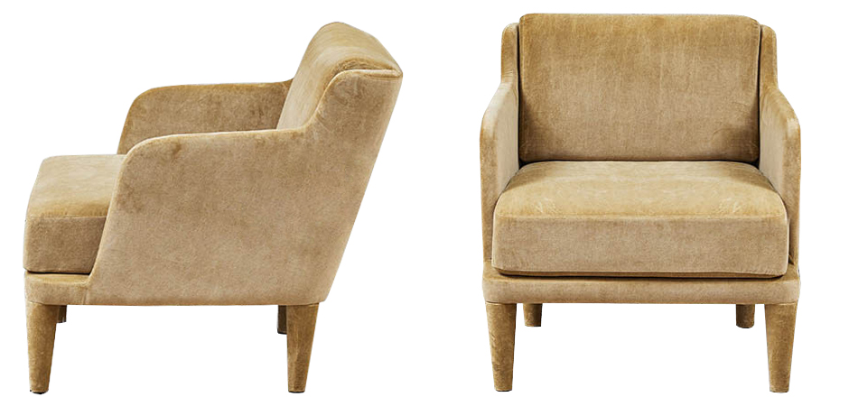 Кресло Elijah Armchair sand Кресло Elijah Armchair sand - Loft-Concept в Твери
