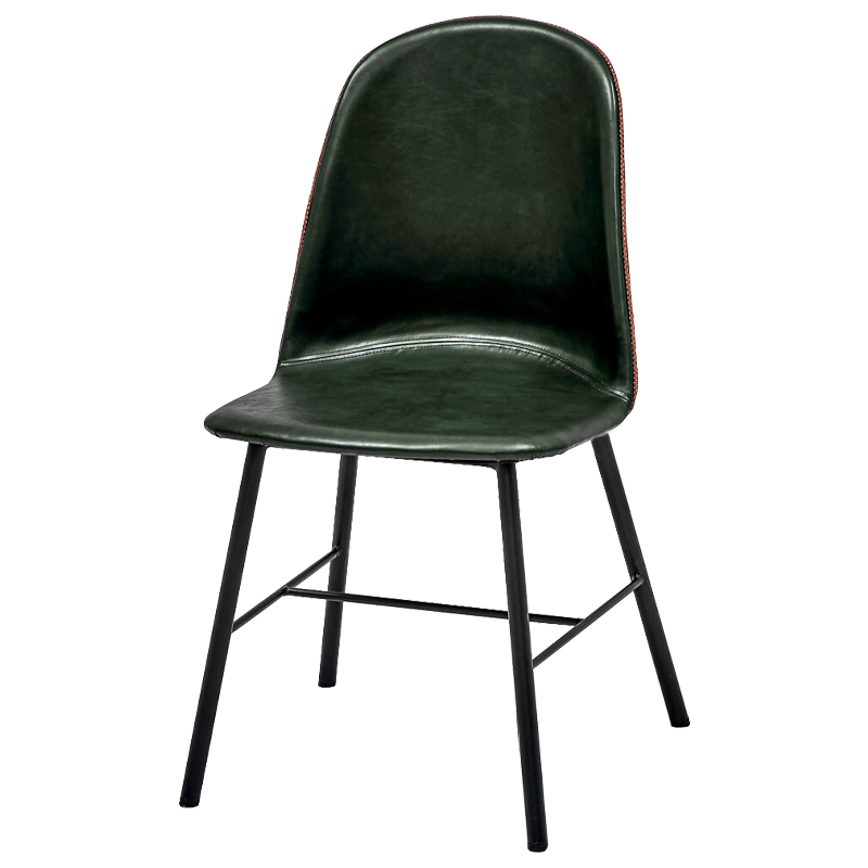 Стул Archie Chair Черный Зеленый Коричневый Стул Archie Chair Черный Зеленый Коричневый в Твери | Loft Concept