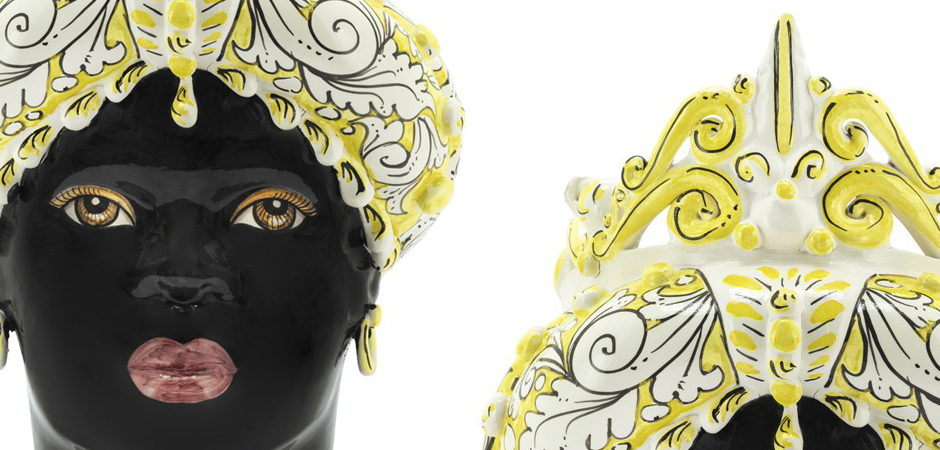 Ваза VASE MORO LADY MEDIUM yellow Ваза VASE MORO LADY MEDIUM yellow - Loft-Concept в Твери