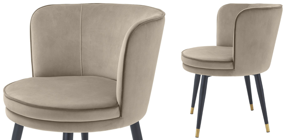 Стул Eichholtz Dining Chair Grenada greige Стул Eichholtz Dining Chair Grenada greige - Loft-Concept в Твери