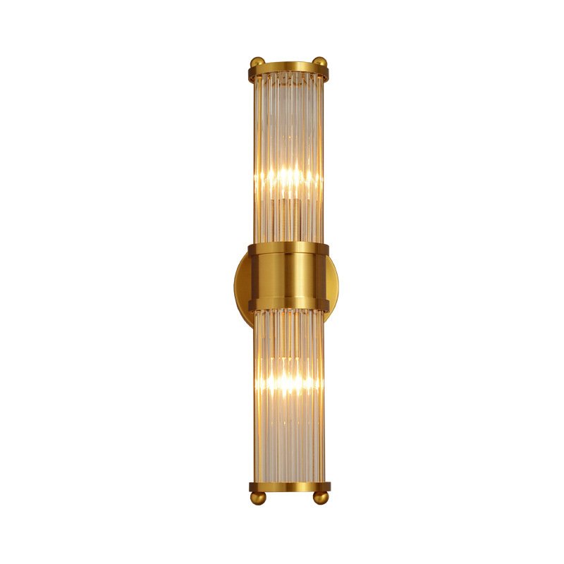 Ralph Lauren Бра Allen Double Light Brass Латунь Прозрачный (Transparent) Ralph Lauren Бра Allen Double Light Brass Латунь Прозрачный (Transparent) в Твери | Loft Concept