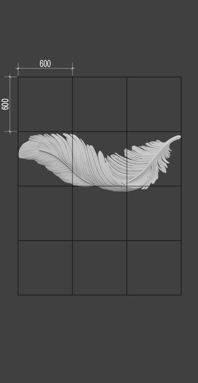 Барельеф FEATHER Барельеф FEATHER в Твери