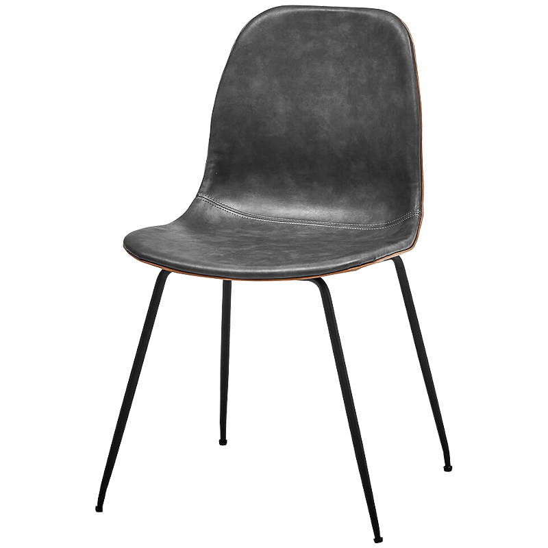 Стул Combi Caramel and Graphite Stool III Черный Карамель Серый Стул Combi Caramel and Graphite Stool III Черный Карамель Серый в Твери | Loft Concept