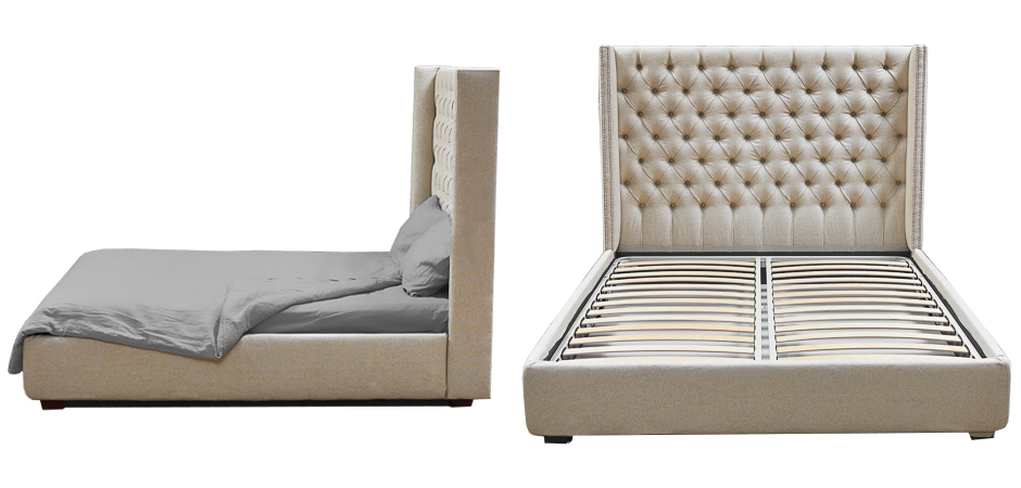 Кровать Lord Bed Beige Кровать Lord Bed Beige - Loft-Concept в Твери