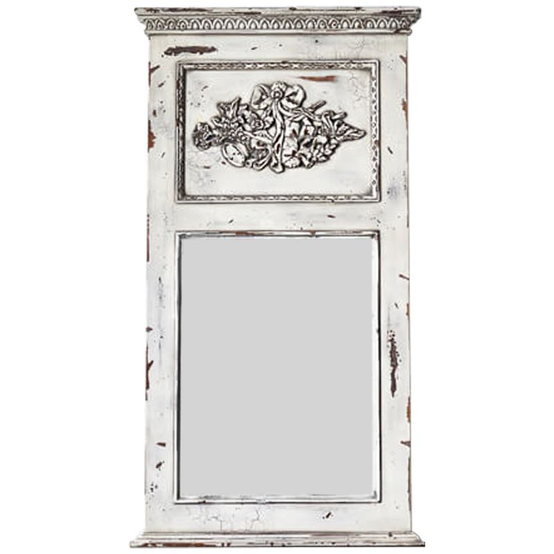Зеркало Appel Mirror White Белый винтажная патина Зеркало Appel Mirror White Белый винтажная патина в Твери | Loft Concept