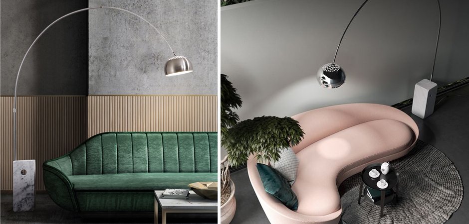 Торшер Flo Arco Торшер Flo Arco - Loft-Concept в Твери