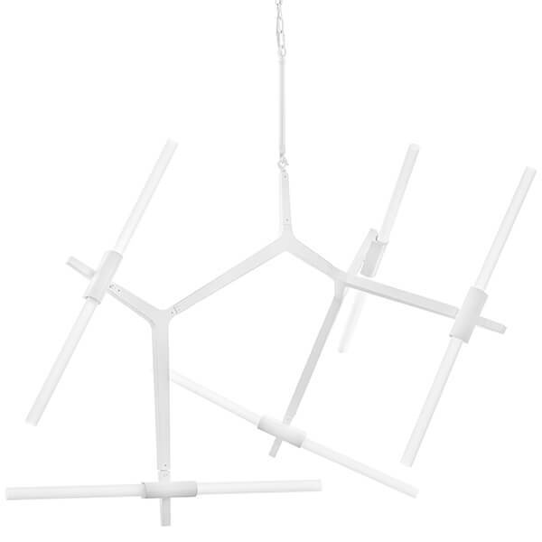 Люстра Агнес Chandelier White 10 Белый Люстра Агнес Chandelier White 10 Белый в Твери | Loft Concept