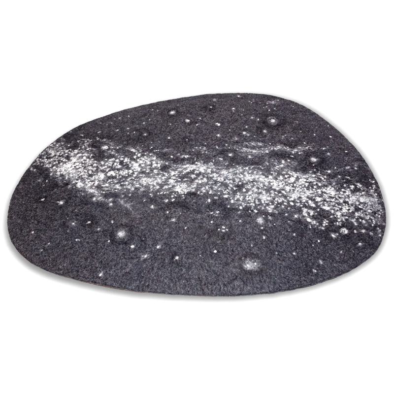 Ковер из Шерсти KATSU "MILKY WAY" Серый Белый Ковер из Шерсти KATSU "MILKY WAY" Серый Белый в Твери | Loft Concept