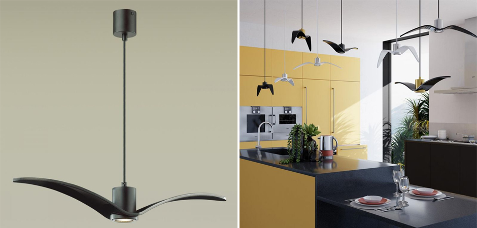 Подвесной светильник Seagull Scope черный Подвесной светильник Seagull Scope черный - Loft-Concept в Твери