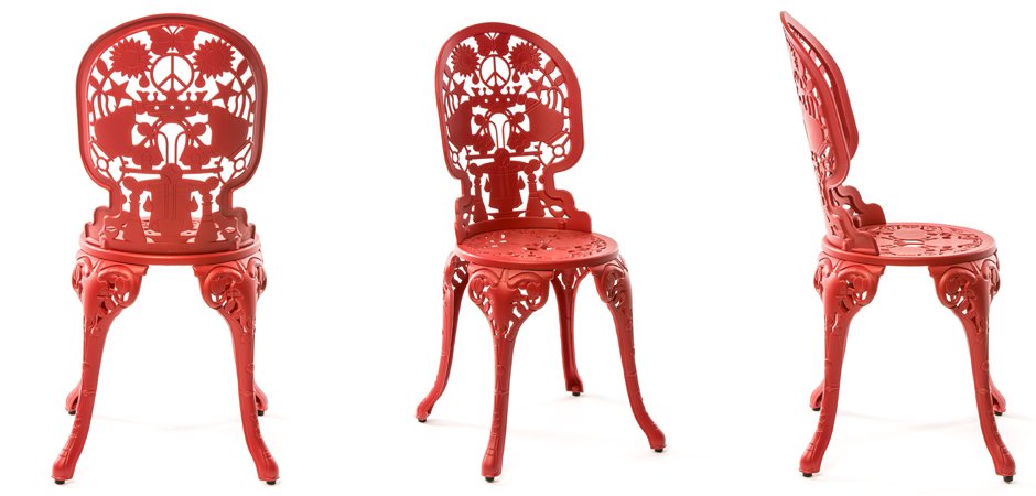 Стул Seletti Industry Collection ALUMINIUM CHAIR – RED Стул Seletti Industry Collection ALUMINIUM CHAIR – RED - Loft-Concept в Твери