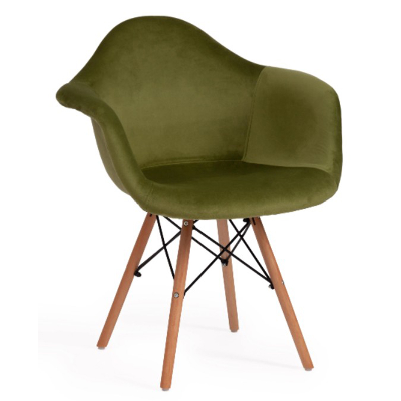Стул DAW khaki Зеленый Древесина Стул DAW khaki Зеленый Древесина в Твери | Loft Concept