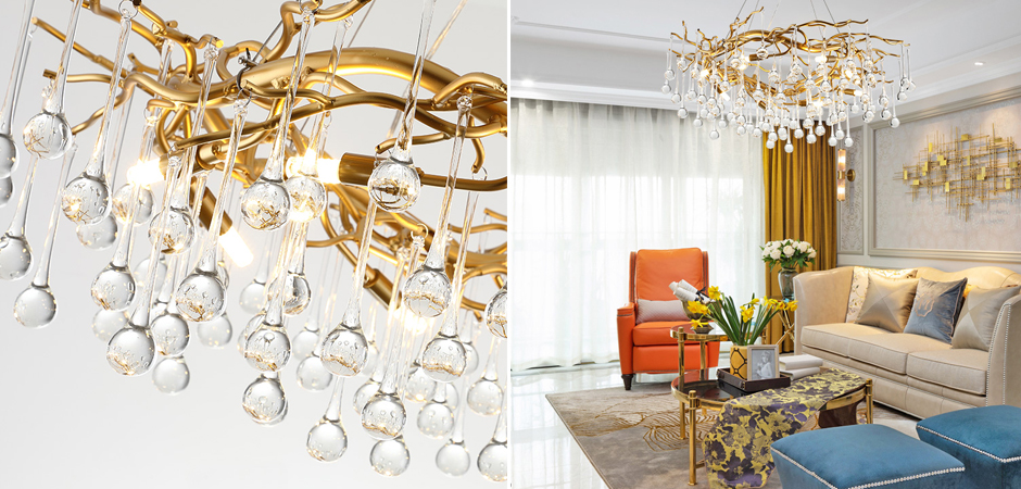 Люстра Droplet Chandelier 80 Люстра Droplet Chandelier 80 - Loft-Concept в Твери