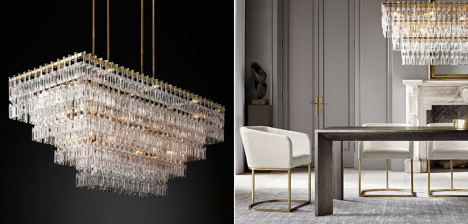 Люстра Marignan Linear Chandelier Люстра Marignan Linear Chandelier - Loft-Concept в Твери
